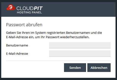 kundenpanelcloudpit 005 getpassword01