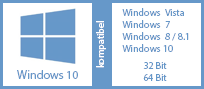 Windows kompatibel hor transp